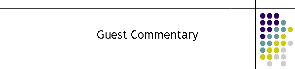 Guest Commentary